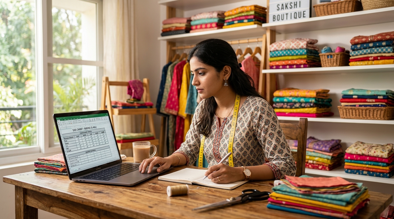 Myntra Size Chart Standards Explained (2025 Seller Guide)